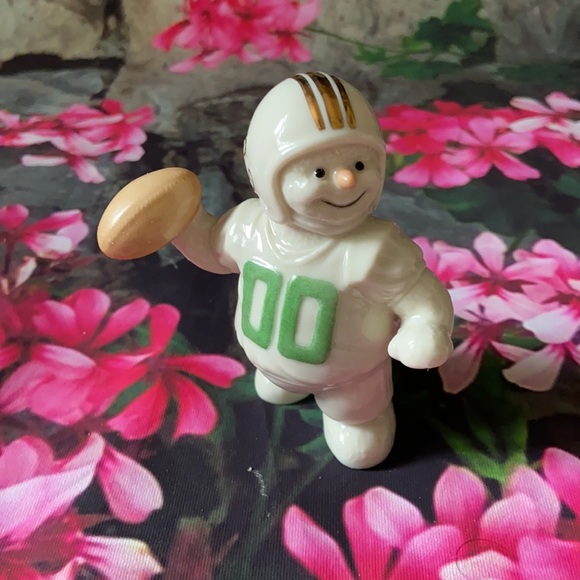 Lenox September-Touchdown Snowman - Picture 2 of 4